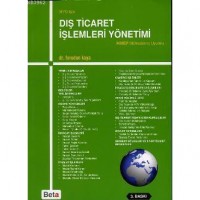 Dış Ticaret İşlemleri Yönetimi MYO İçin