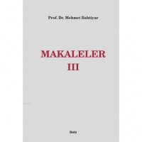 Makaleler III