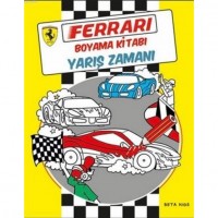 Ferrari Boyama Kitabı - Yarış Zamanı