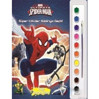 Marvel Ultimate Spider Man : Poster Boyama Kitabım; Süper Kötüler Saldırıya Geçti!