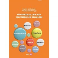 Yüksekokullar İçin İşletmecilik Bilgileri