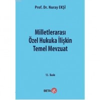 Milletlerarası Özel Hukuka İlişkin Temel Mevzuat