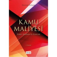 Kamu Maliyesi; Temel Kavram ve Esaslar