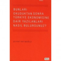 Bunları Okuduktan Sonra Türkiye Ekonomisine Dair Yazılanları Nasıl Bulursunuz?