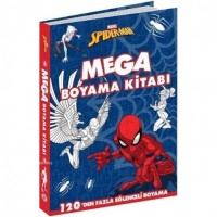 Marvel Spider-Man Mega Boyama Kitabı