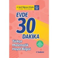 2.SINIF EVDE 30 DAKİKA ÖĞRENCİ KİTABI