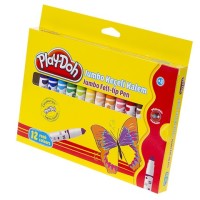 Play-Doh Keçeli Kalem Jumbo 8mm 12 Renk