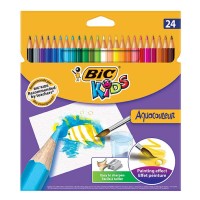 BIC Kids Aquacouleur Kuru Sulu Boya Kalemi 24`lü Kutu