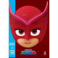 Maskeni Tak Pjmasks Baykuş ;Boyama Kitabı