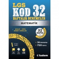 LGS MATEMATİK KOD 32-HAFTALIK DENEMELER