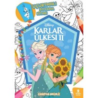 Karlar Ülkesi 2 - Uçurtmalı Boyama Kitabı - Çıkartma Hediyeli!