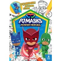 Pjmasks Power Heroes - Uçurtmalı Boyama Kitabı - Çıkartma Hediyeli!