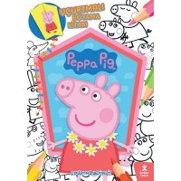 Peppa Pig - Uçurtmalı Boyama Kitabı - Çıkartma Hediyeli!