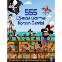 555 EĞLENCELİ ÇIKARTMA - KORSAN GEMİSİ