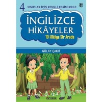 4.Sınıflar İçin Renkli Resimlerle İngilizce Hikayeler Seti - 10 Hikaye Bir Arada