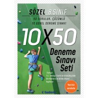 8.Sınıf Sözel 10x50 Deneme Sınavı Seti